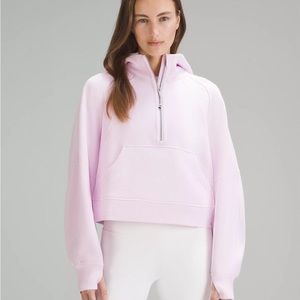 Lululemon Athletica Pink Oversized Scuba Hoodie